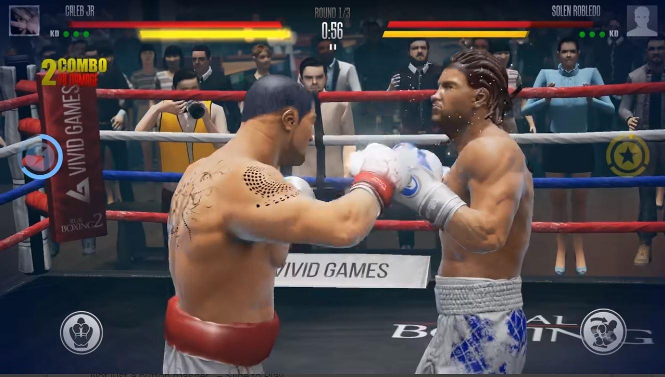 An official picture of Real Boxing 2, one of the best boxing games for android