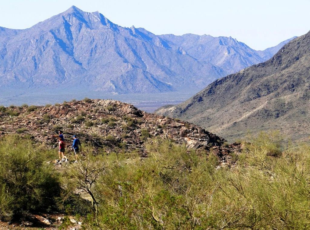 South Mountain Park a best trail for biking and hiking.