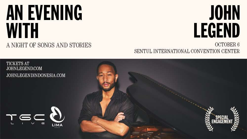 konser di akhir 2024 John Legend: ‘An Evening With John Legend’