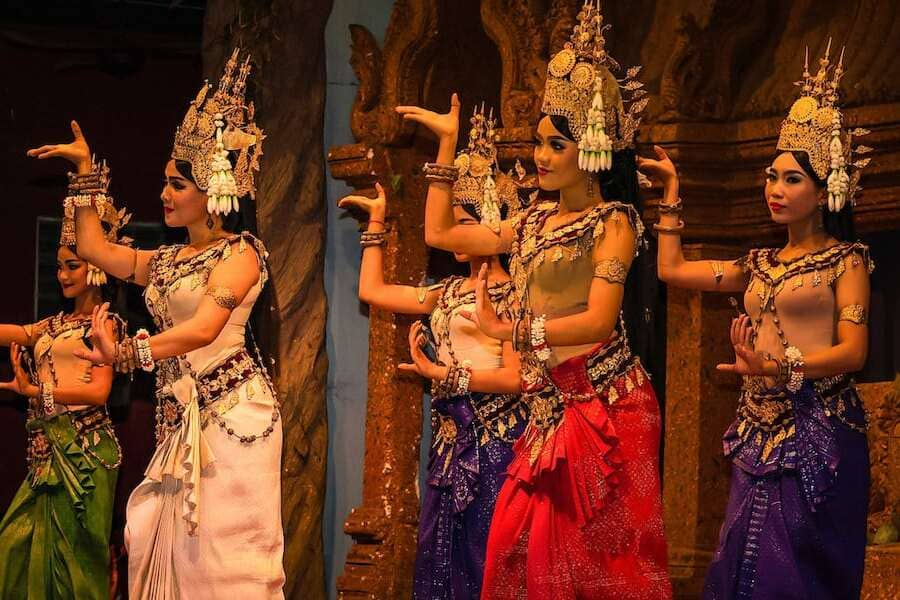 Apsara dance. 