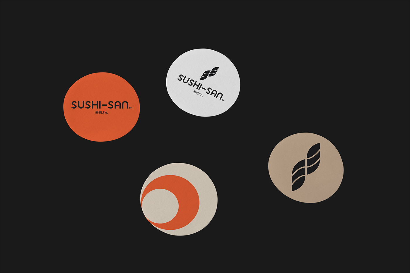 Image from the Branding and Visual Identity for Sushi-San PH article on Abduzeedo