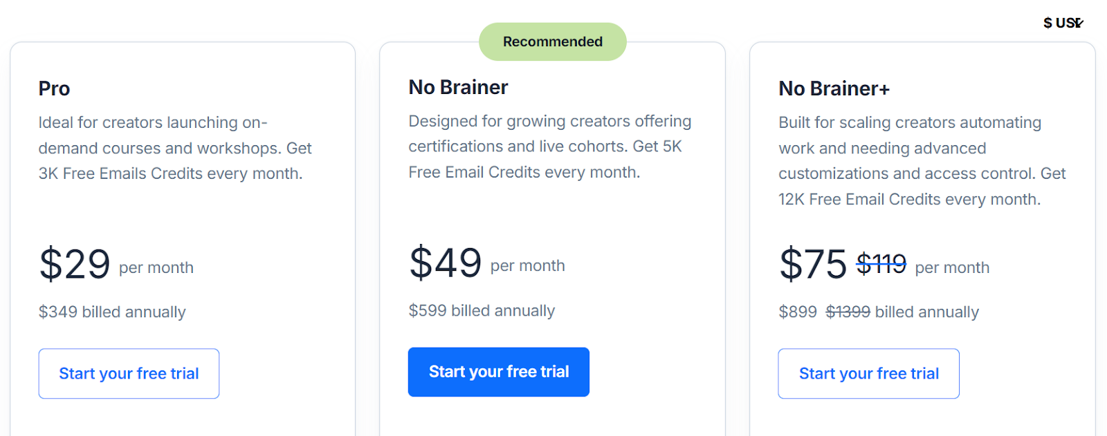 FreshLearn Pricing