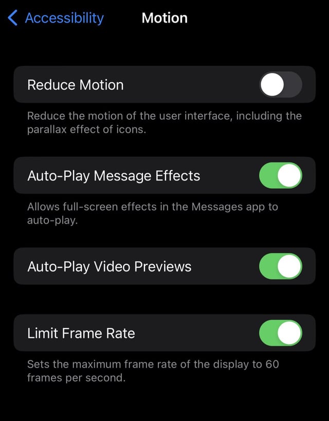 r/iPhone13Pro - Does Limiting Frame Rate save battery?? Is it worth it ?