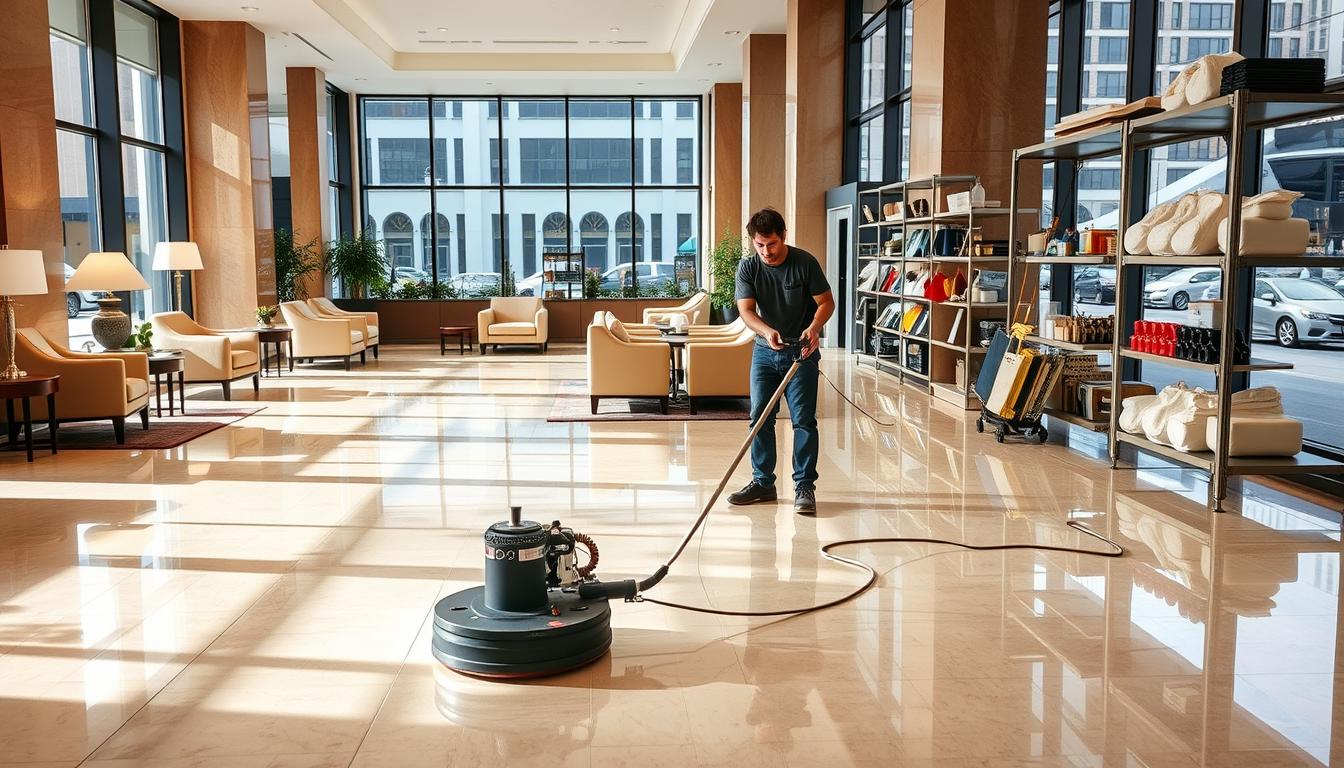 Floor Waxing Services