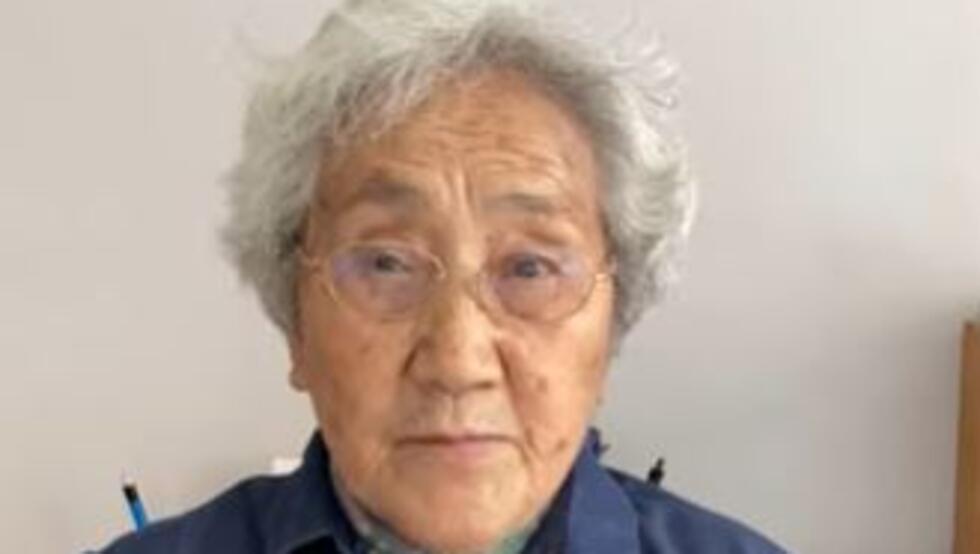 “天安门母亲”成员张先玲
资料照片
视频截屏图片