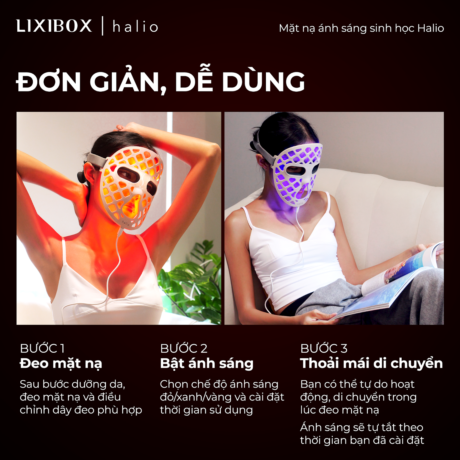 Bài viết hướng dẫn sử dụng liệu pháp ánh sáng đỏ hiệu quả để có làn da căng bóng, bao gồm các bước đeo mặt nạ, bật ánh sáng, và cách vận động trong quá trình sử dụng, tối ưu kết quả chống lão hóa.