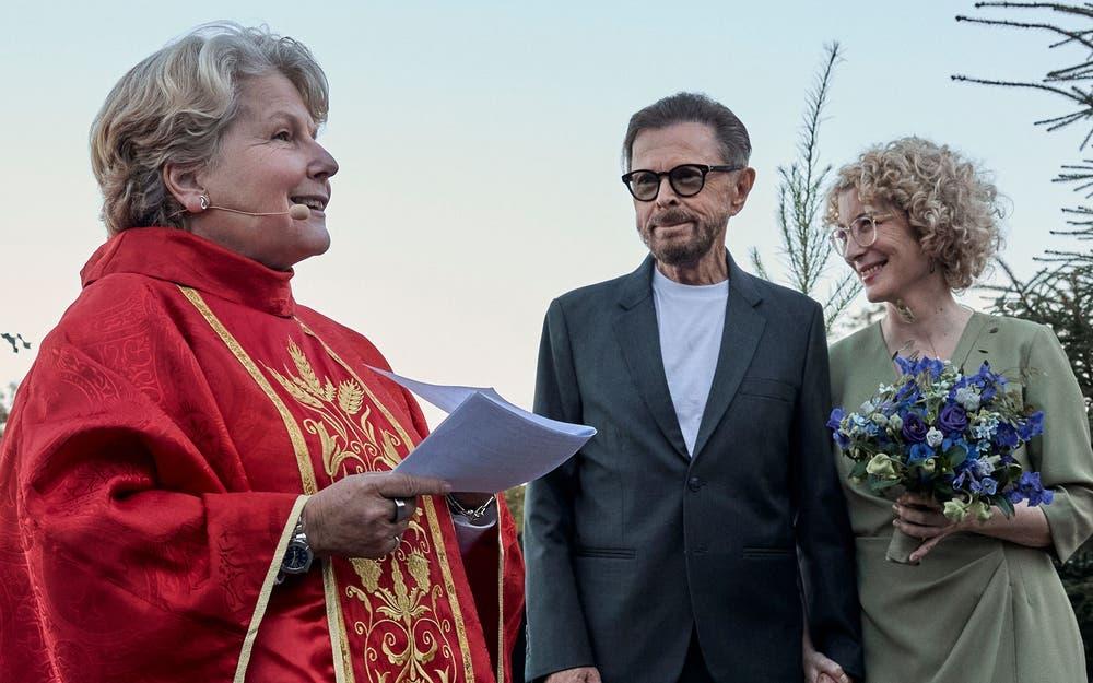 Abba's Bjorn Ulvaeus marries partner in ceremony officiated by Sandi  Toksvig | Evening Standard