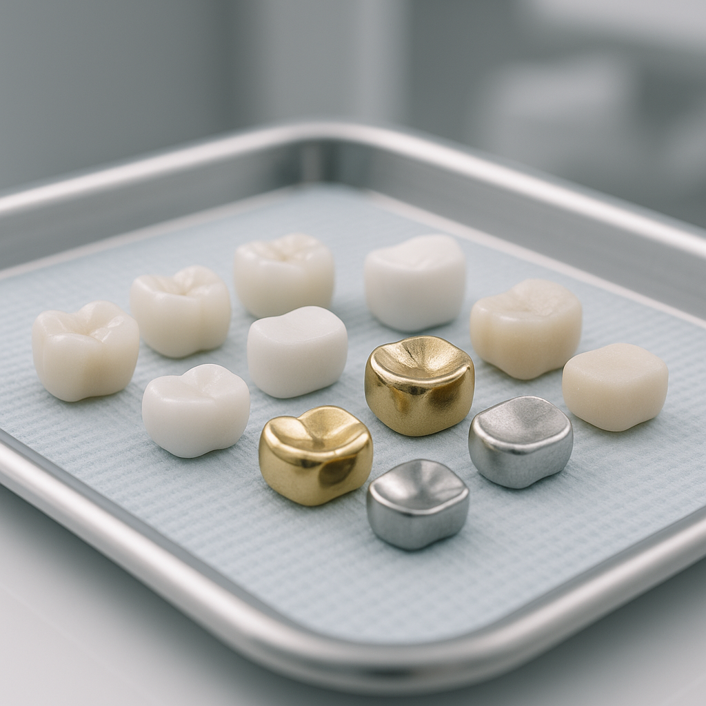 types of dental crowns