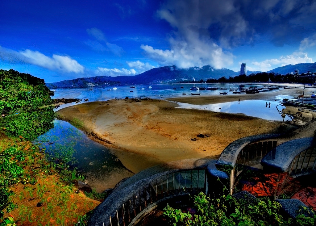 Tropical beach of Phuket.