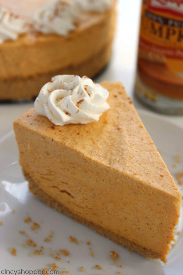 No-Bake Pumpkin Cheesecake