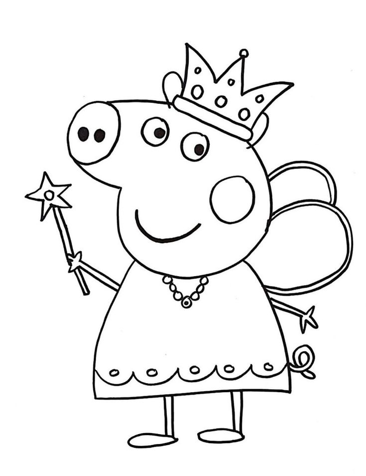 colorir desenhos Peppa Pig 