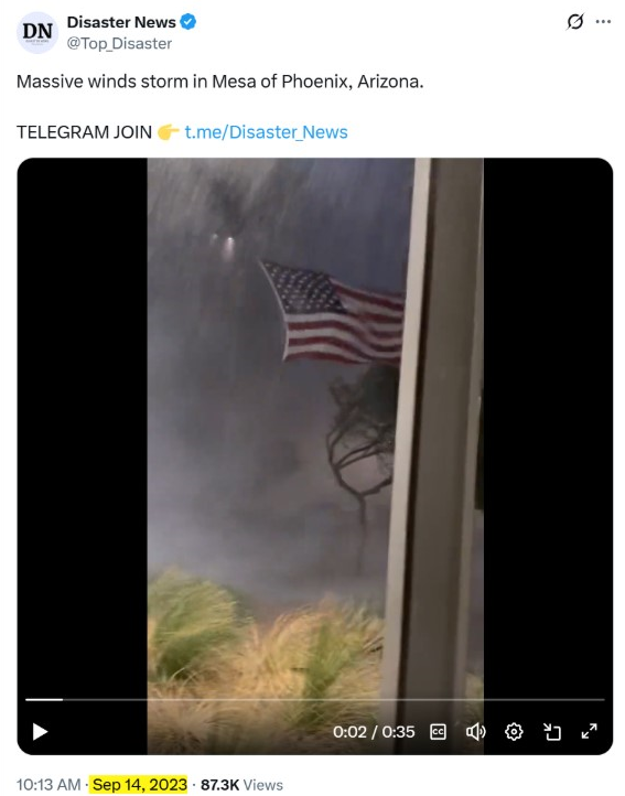 Mayville tornado