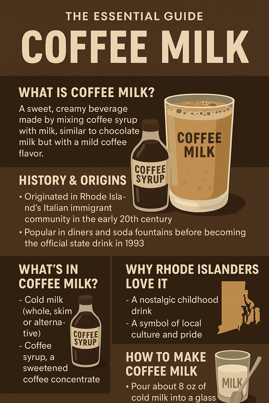 What Is Coffee Milk? Rhode Island’s Iconic Drink Explained