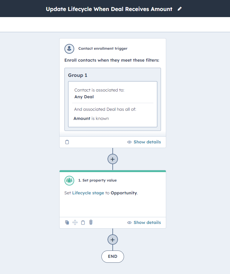 update lifecycle hubspot workflow