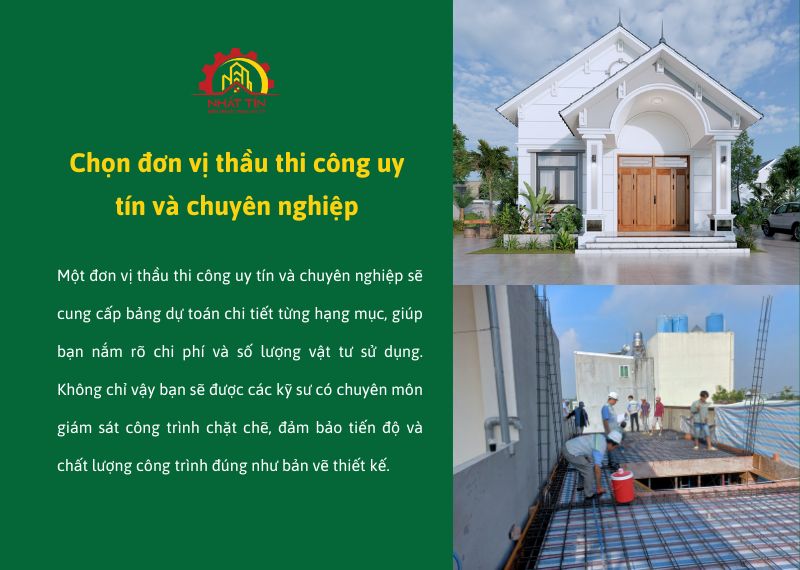 Kinh nghiệm tối ưu chi phí thi công nhà cấp 4 Xây dựng Nhất Tín