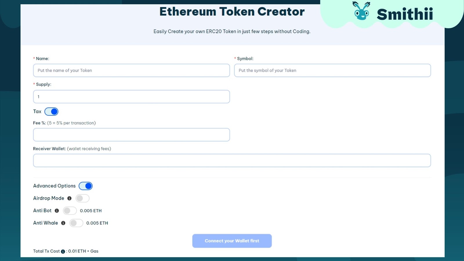 Creación de token ERC20 en Ethereum: guía sin código