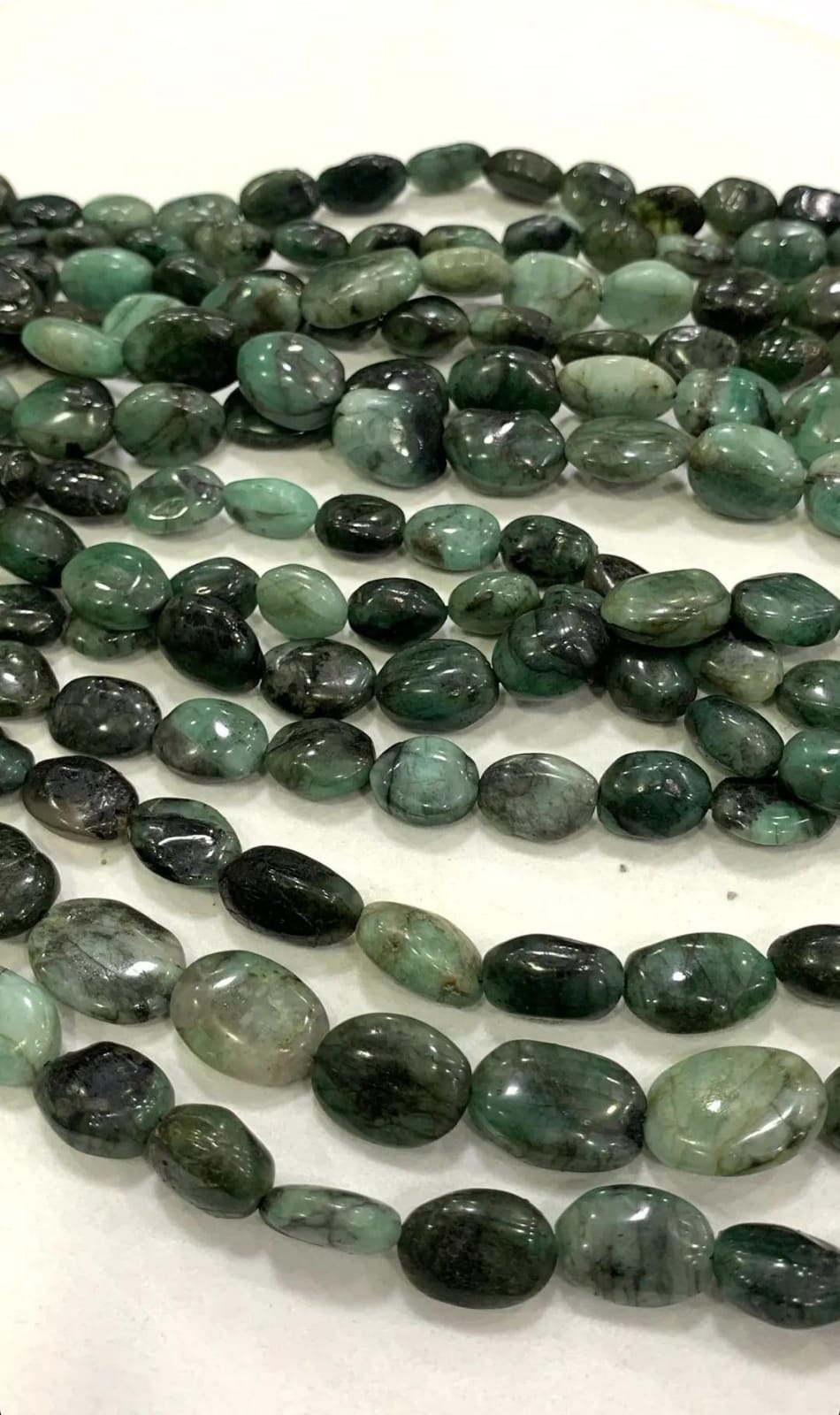 Emerald beads