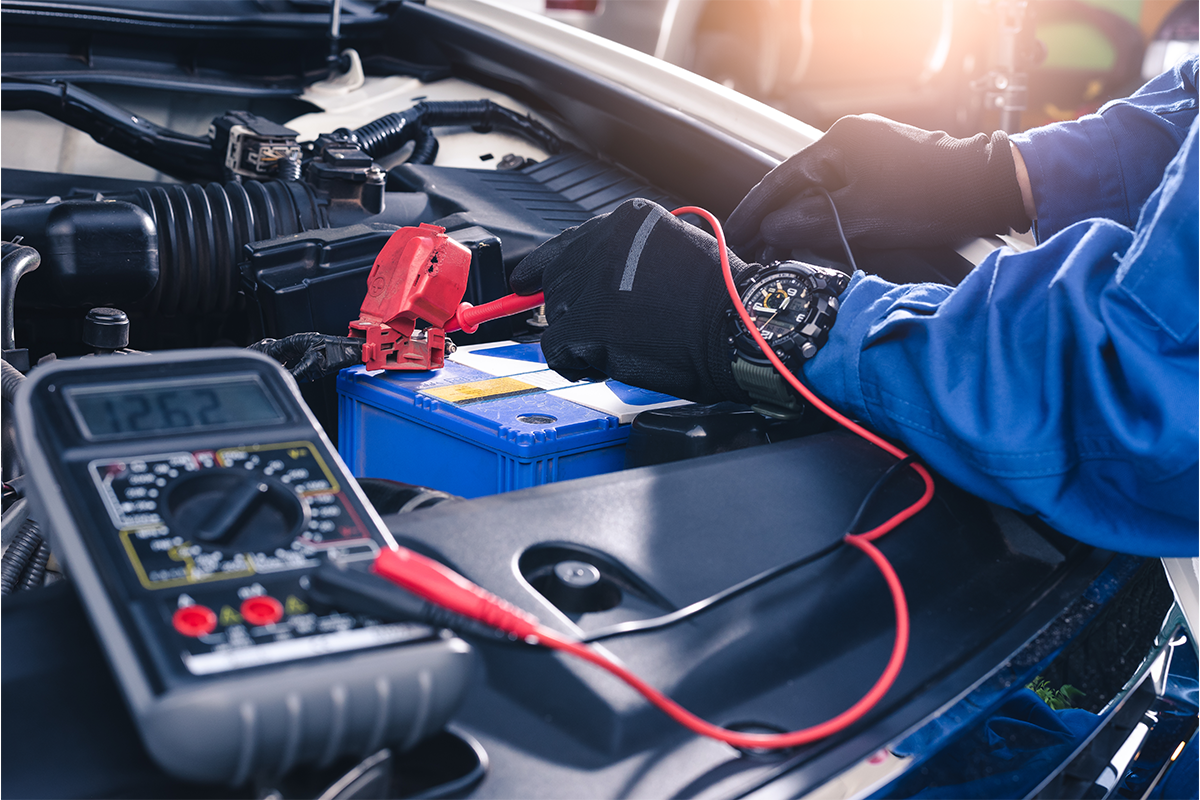 Car Battery Inspection