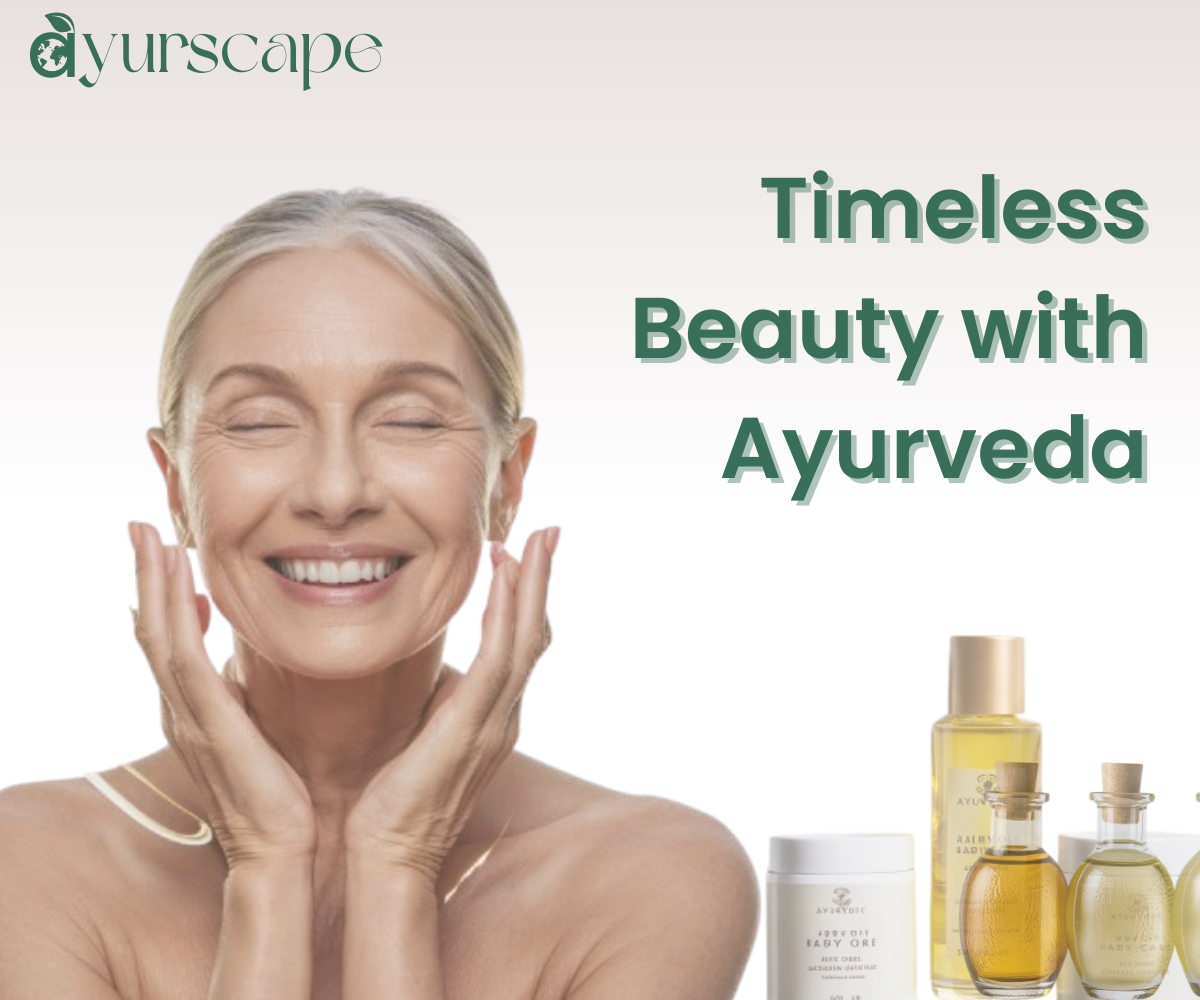 Buy Ayurvedic products for Anti Aging - Old Woman Still looking young after using ayurvedic product.