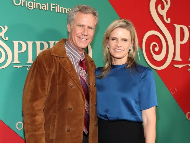 Will Ferrell and Viveca Paulin