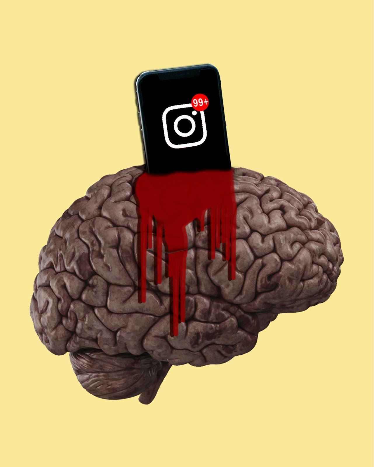 Illustration of a social media campaign strategy