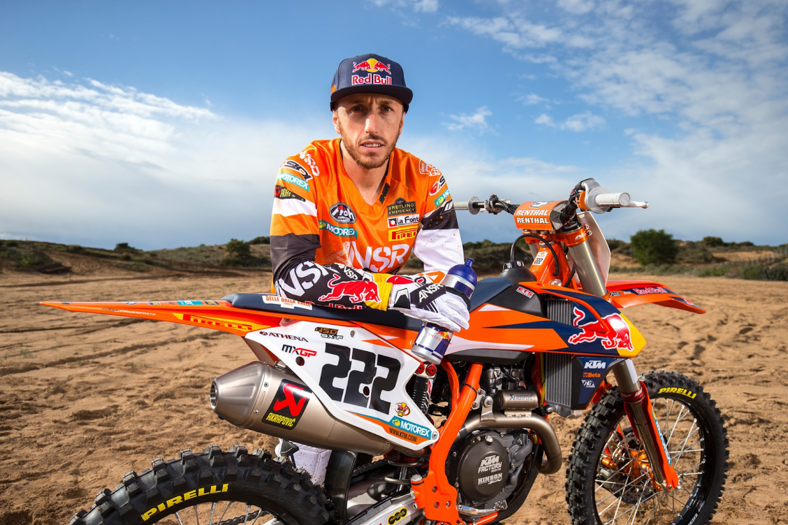 Cairoli dengan motor KTM 450