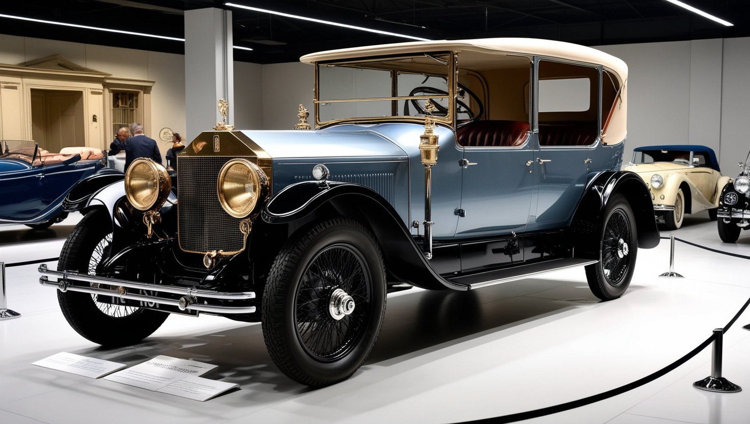 1913 Rolls Royce Silver Ghost London To Edinburgh Rear Suspension