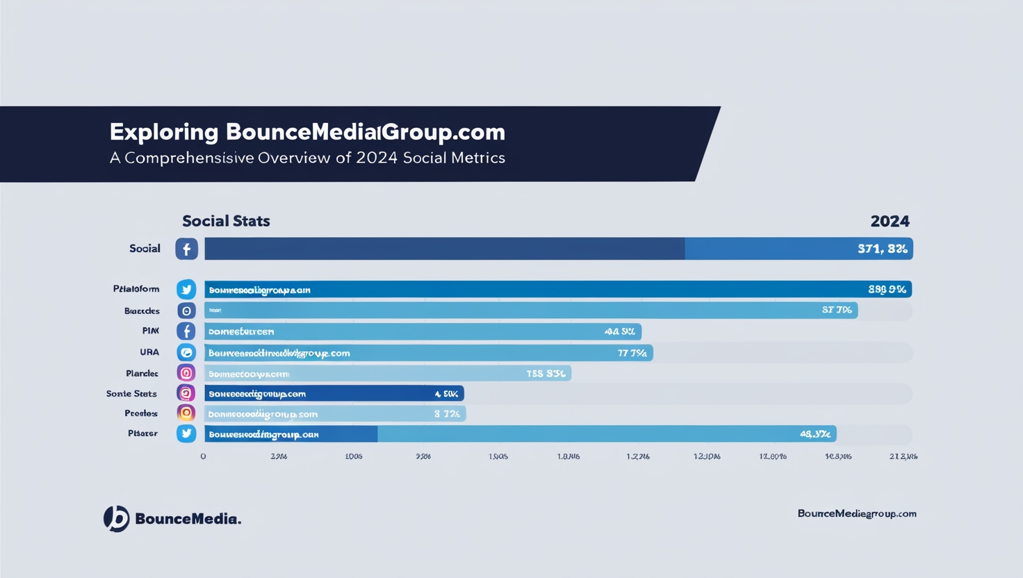 BounceMediaGroup.com Social Stats