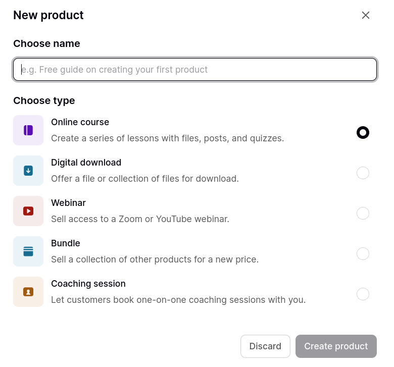 digital products you can sell on podia