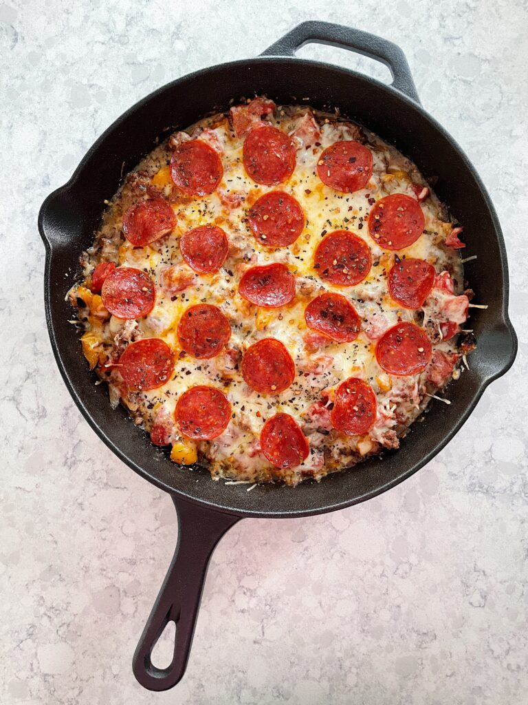 Pizza Skillet - Low-Calorie Pizza Recipe