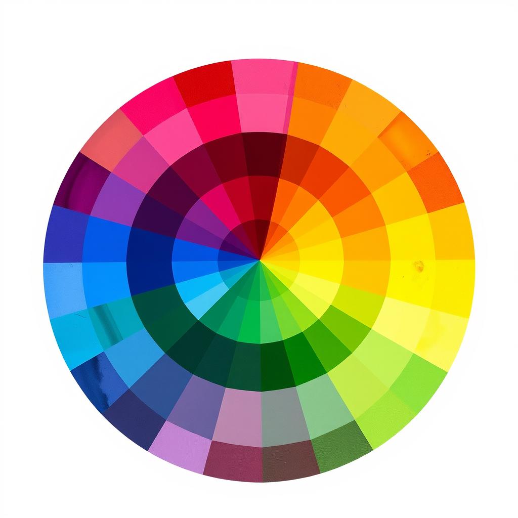 Color wheel for digital editing