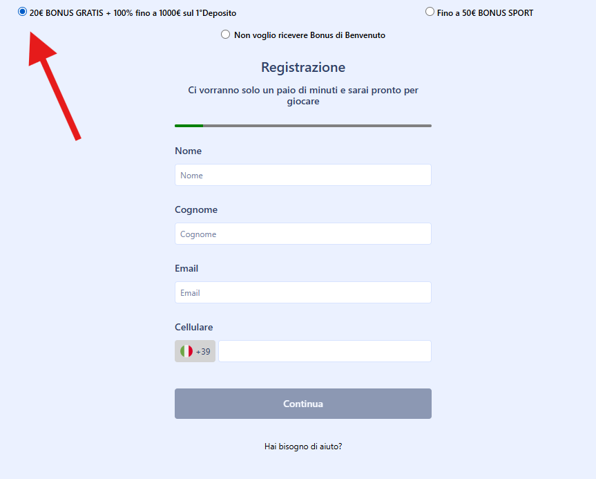 Come si sblocca il bonus di benvenuto casinò? William Hill