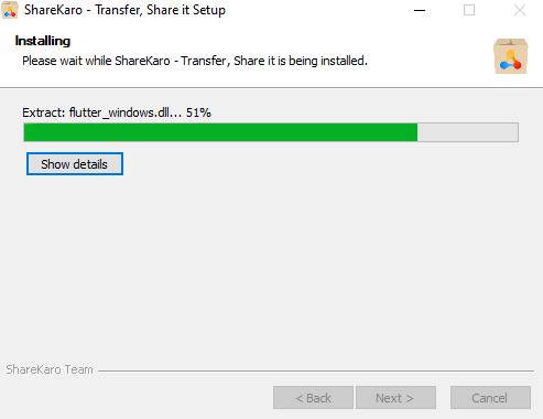 ShareKaro Installation Step 5