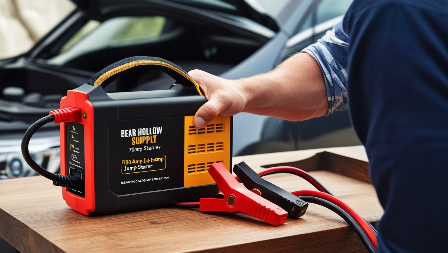 Bear Hollow Supply Stanley 700 Amp Jump Starter