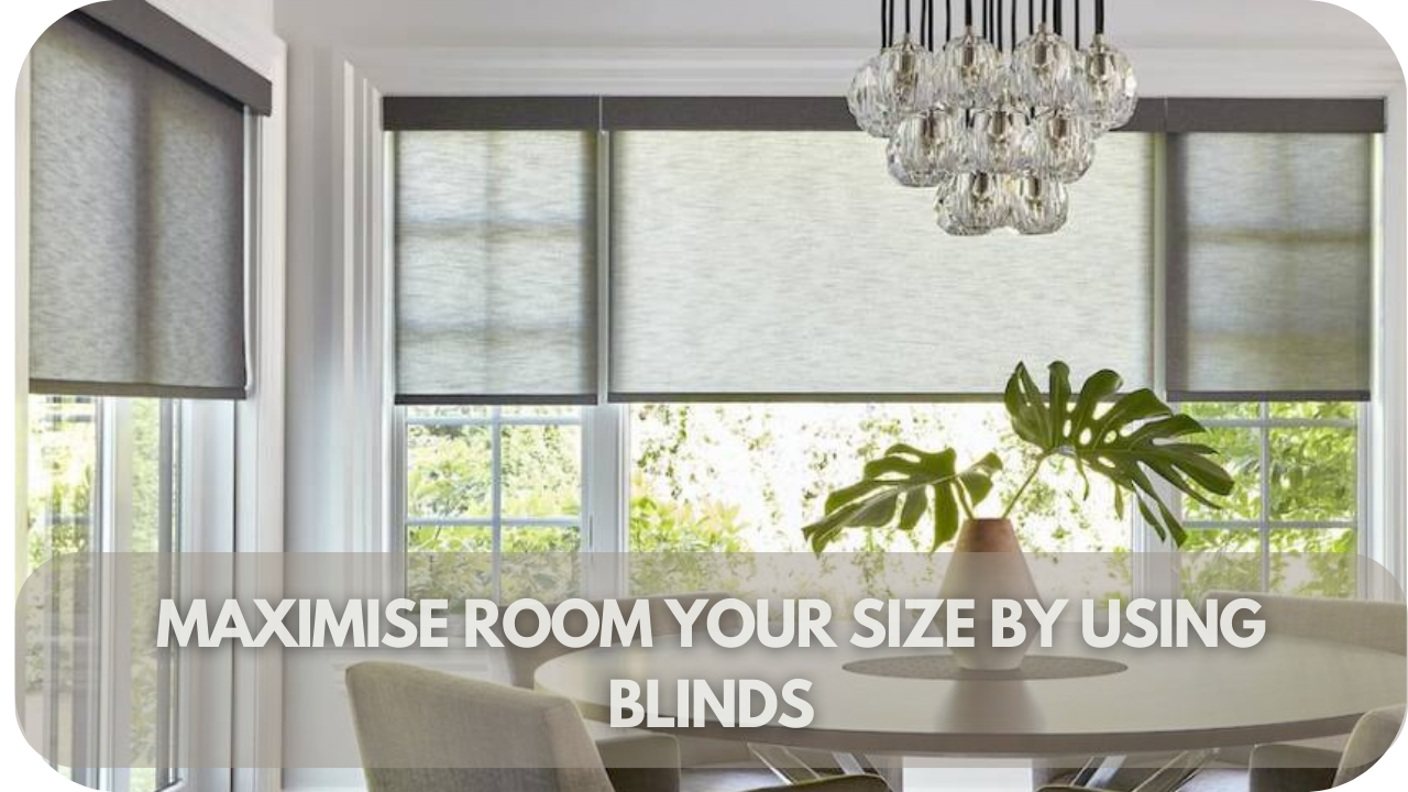 Simple tips for using blinds to create the illusion of a larger, more open space.