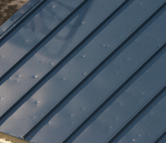 Hail Damage on a steel Roof