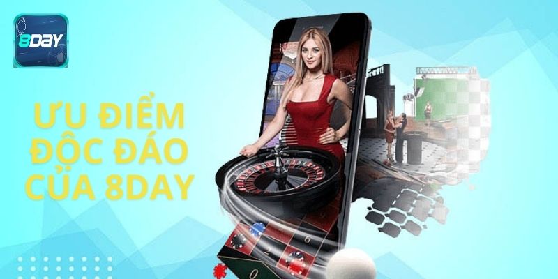 Ưu điểm của 8DAY thu hút người chơi