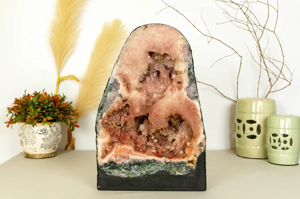 Pink Amethyst Geodes