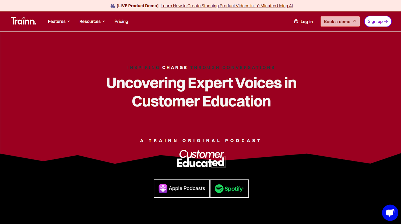 Trainn's Customer Educated Podcast