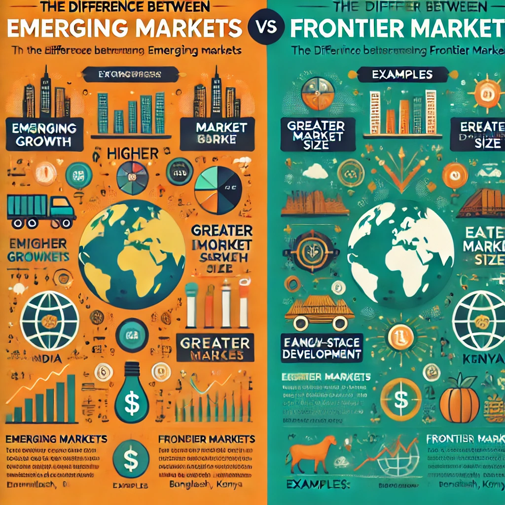 difference between emerging and frontier markets