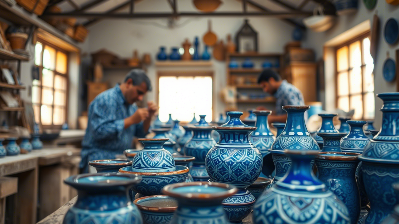 Multani Blue Pottery