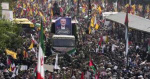 240904 - guerre - punto - Iran - funerali - Haniyeh