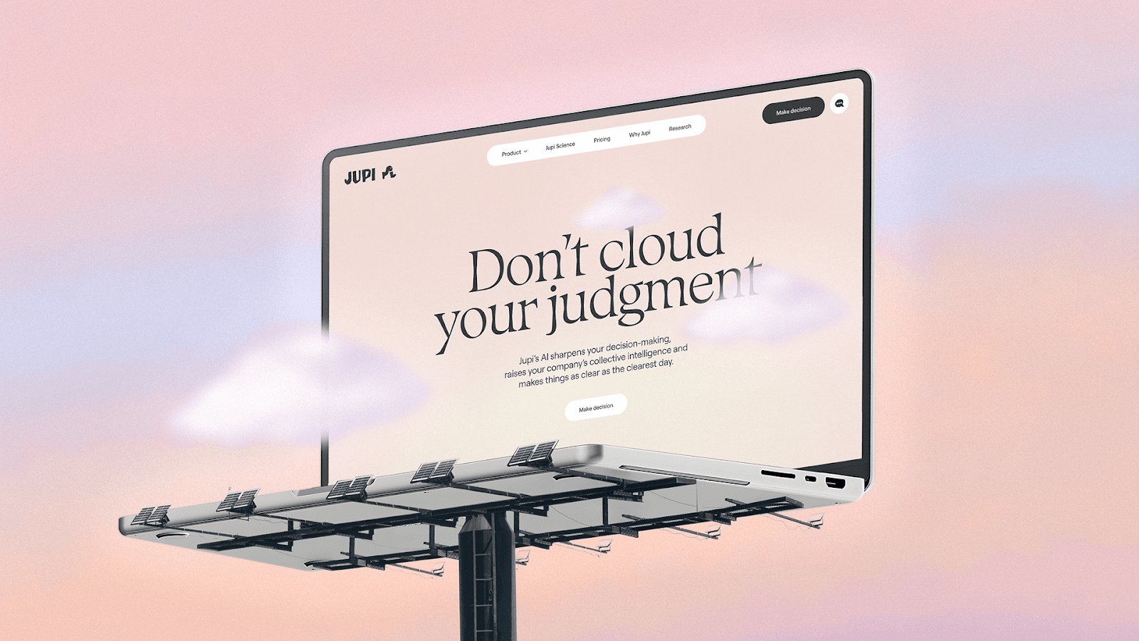 Image from the Jupi: Surreal Simplicity in Branding & Visuals article on Abduzeedo