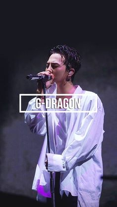 This contains an image of G-Dragon on a white shirt 