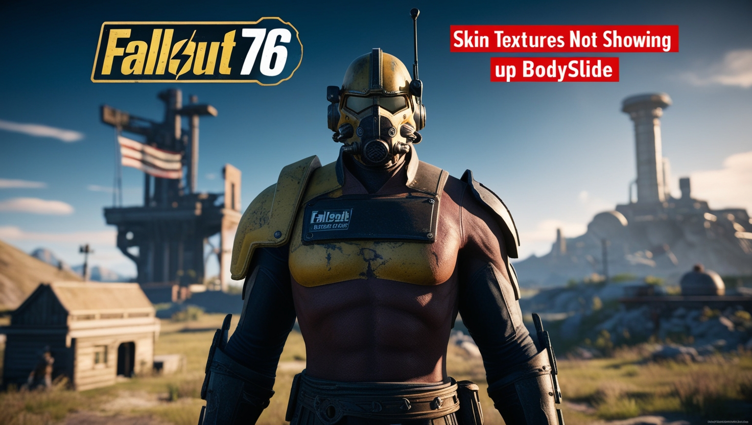 Fallout 76 Skin Textures Not Showing Up in Bodyslide