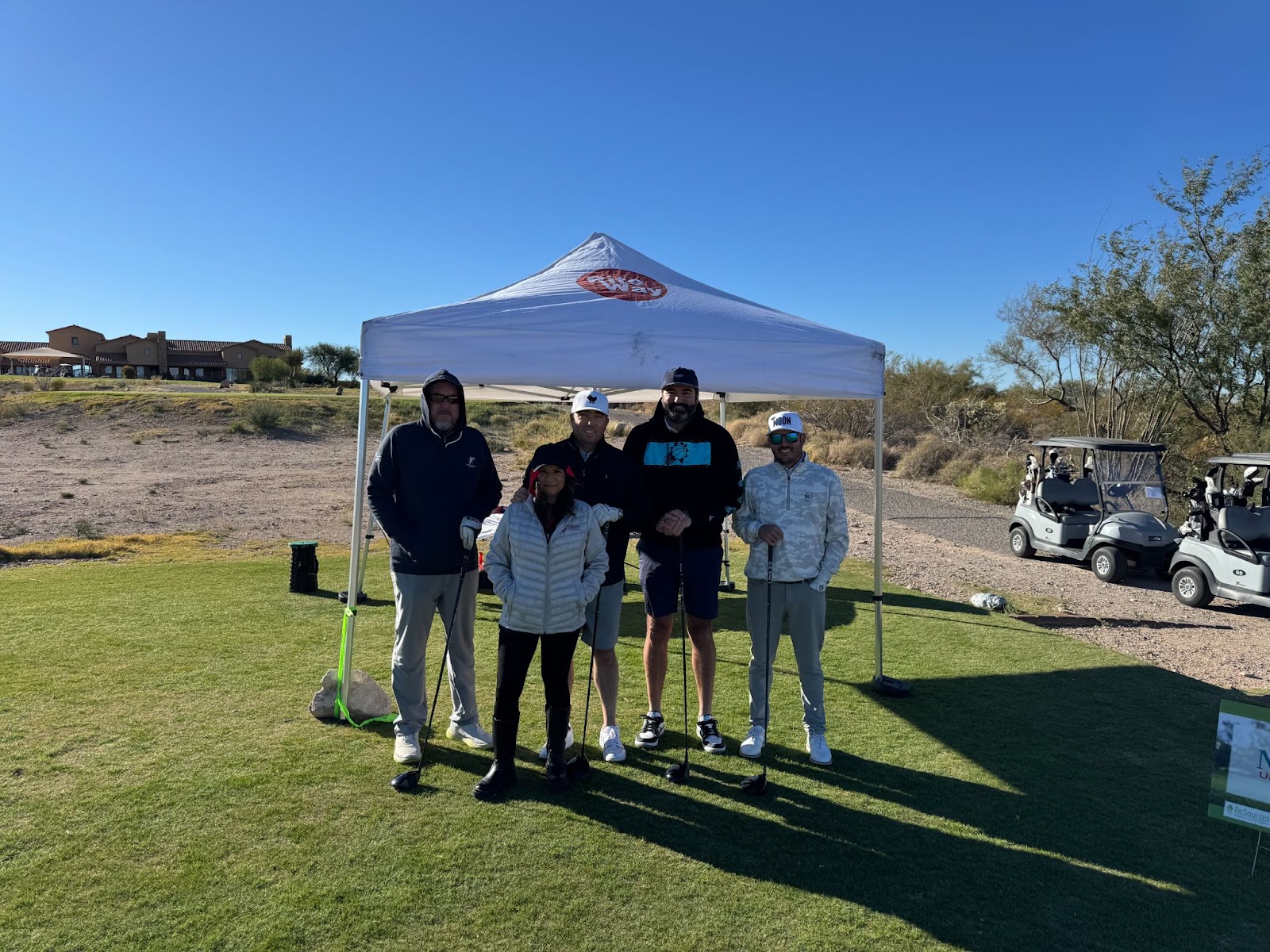 The Rite Way team at the ReSources 2024 Golf Challenge.