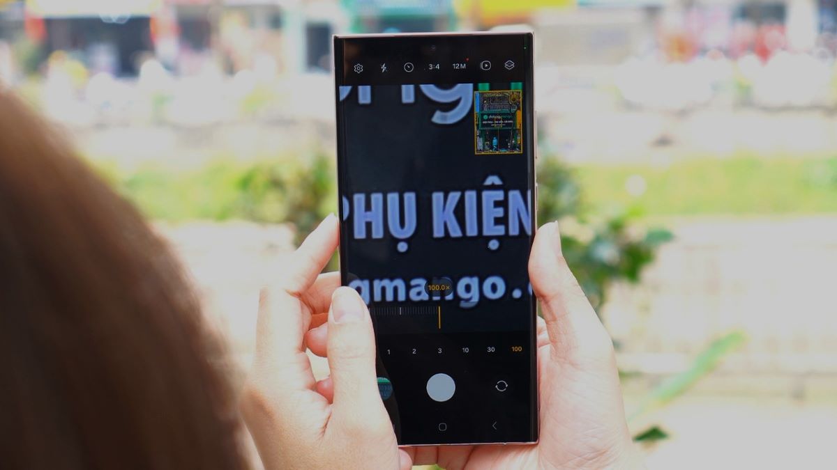 Khả năng zoom xa 100x cực kỳ ấn tượng của S23 Ultra
