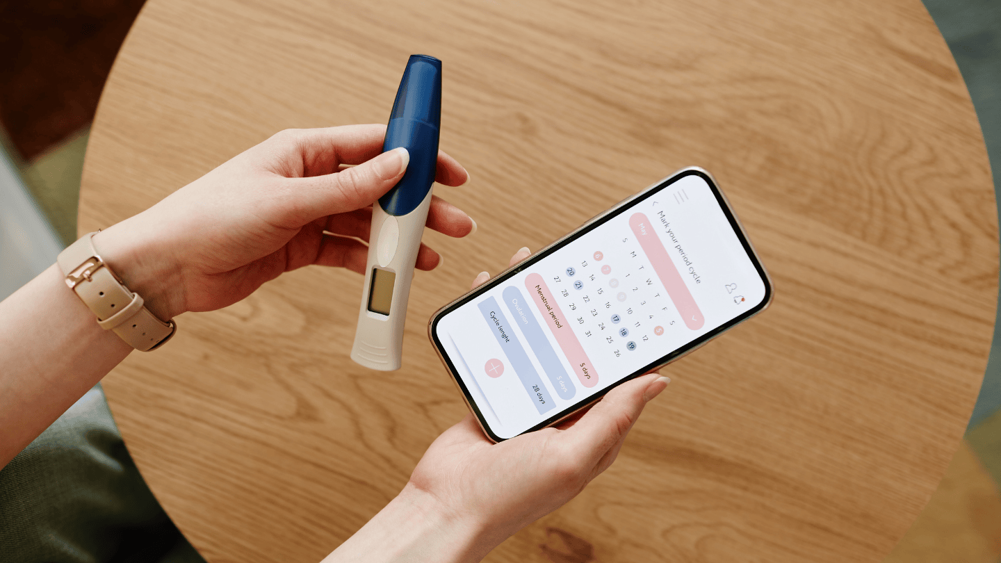 Fertility tracking apps and methods