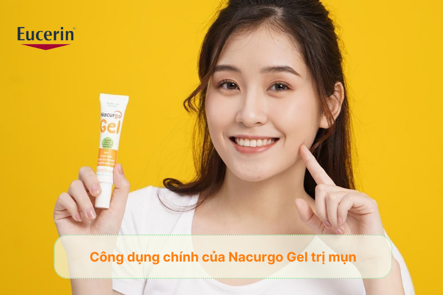 Công dụng chính của Narcugo Gel trị mụn