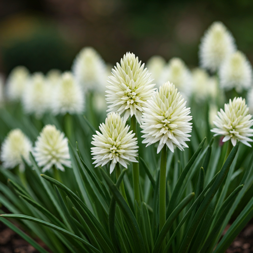 Star of Bethlehem pyramidal flowers